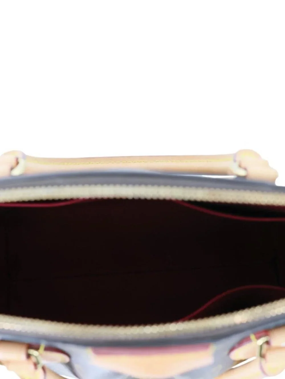 Louis Vuitton  Boetie PM Monogram Canvas Satchel Shoulder Bag Brown